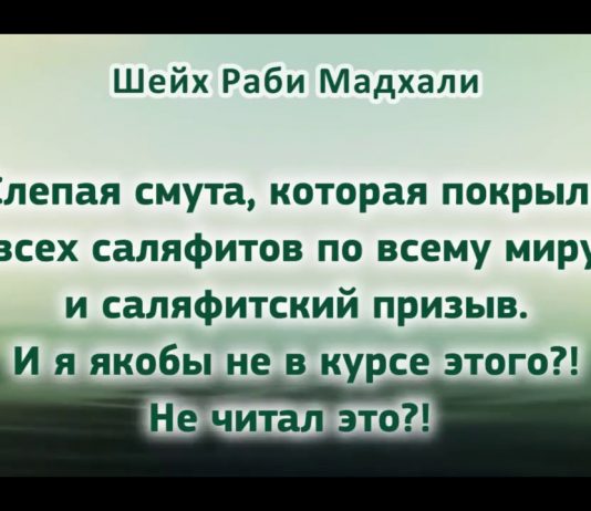 Диалог между шейхом Раби Мадхали и шейхом Хасаном Банной о Халиде Усмане