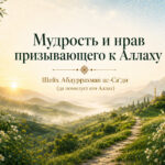 Мудрость и нрав призывающего к Аллаху — шейх Абдуррахман ас-Са’ди