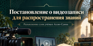 Постановление о видеозаписи для распространения знаний — шейх Арафат аль-Мухаммади